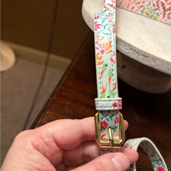 Betsey Johnson Floral Satchel NWT Ditsy Garden Top Handle Crossbody Cottagecore - Picture 7 of 12